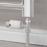 M-TRV-075-ST-CW-CU00 - Exeter Modern TRV Straight Chrome & White Thermostatic Radiator Valves M-TRV-075-ST-CW-CU00 - Exeter Modern TRV Straight Chrome & White Thermostatic Radiator Valves